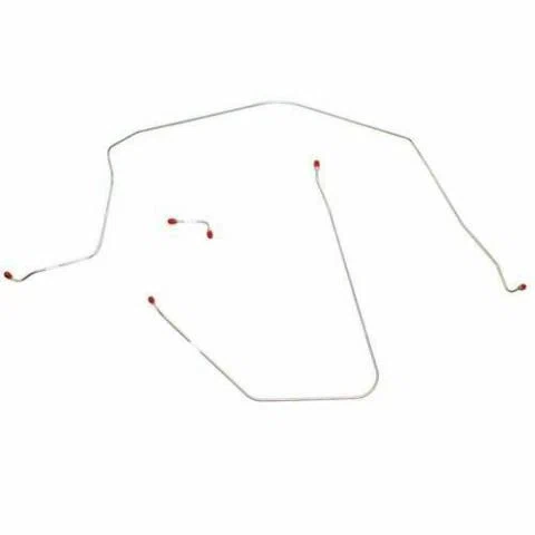 1965 Chevrolet Corvette Front Brake Line Kit 3 Piece Power Brakes - VKT6502OM